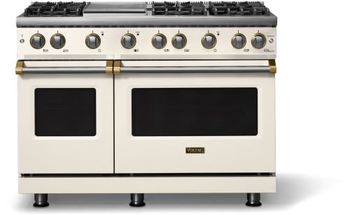 Viking 5 Series VGR54846GPWBB - 48-inch Gas Range; Six Burners with Griddle