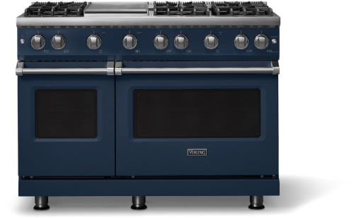 Viking 5 Series VGR54846GSBLP - 48-inch Gas Range; Six Burners with Griddle