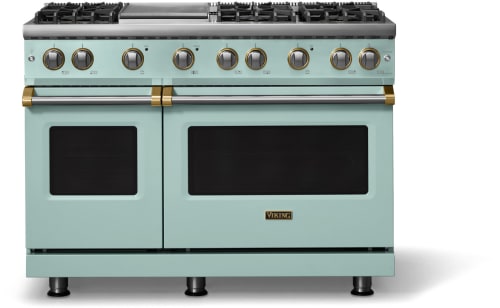 Viking 5 Series VGR54846GSPBB - 48-inch Gas Range; Six Burners with Griddle