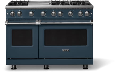Viking 5 Series VGR54846GSQ - 48-inch Gas Range; Six Burners with Griddle
