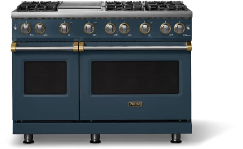 Viking 5 Series VGR54846GSQBBLP - 48-inch Gas Range; Six Burners with Griddle