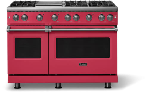 Viking 5 Series VGR54846GVA - 48-inch Gas Range; Six Burners with Griddle