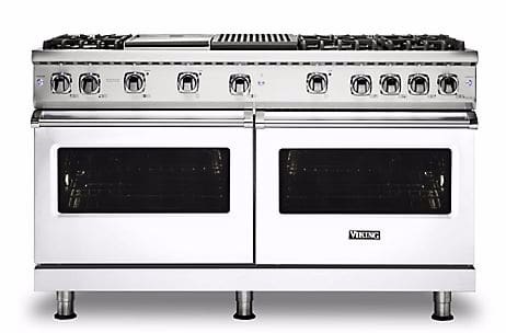 Viking 5 Series VGR5606GQWH - White Front View