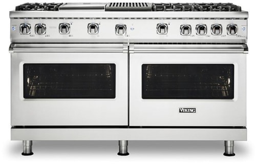 Viking 5 Series VGR5606GQSS - 5 Series 60" Gas Range in Front View