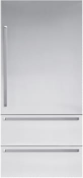 ③dwe　みーページ Viking MVI636BDPRSS 36 Inch Wide Integrated Bottom Freezer