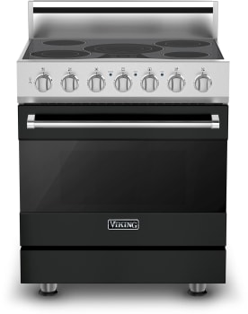Viking 3 Series RVER33015BAN - 30 Inch Freestanding Electric Range with 5 Element Burners