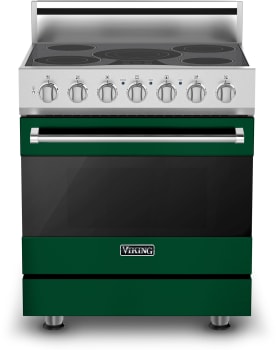 Viking 3 Series RVER33015BIV - 30 Inch Freestanding Electric Range with 5 Element Burners