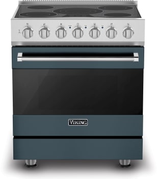 Viking 3 Series RVER33015BSQ - 30 Inch Freestanding Electric Range