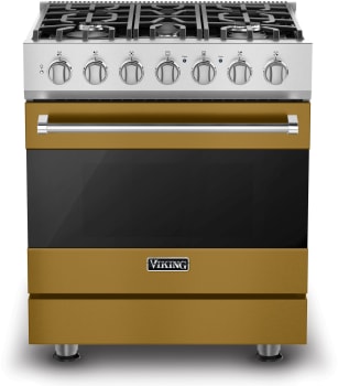 Viking 3 Series RVGR33025BGHLP - 30 Inch Self-Cleaning Gas Range