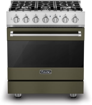 Viking 3 Series RVGR33025BMA - 30 Inch Self-Cleaning Gas Range