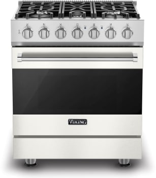 Viking 3 Series RVGR33025BPWLP - 30 Inch Self-Cleaning Gas Range