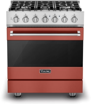 Viking 3 Series RVGR33025BSCLP - 30 Inch Self-Cleaning Gas Range