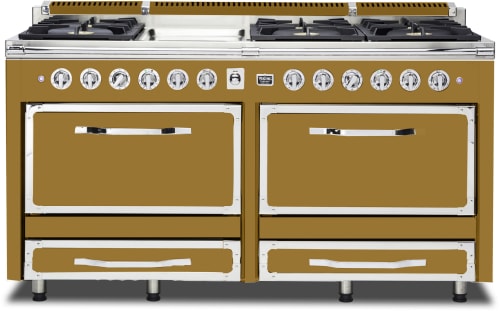 Viking Tuscany Series TVDR6616GGH - 66 Inch Tuscany Dual Fuel Range with Griddle