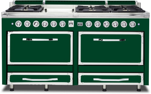 Viking Tuscany Series TVDR6616GIV - 66 Inch Tuscany Dual Fuel Range with Griddle