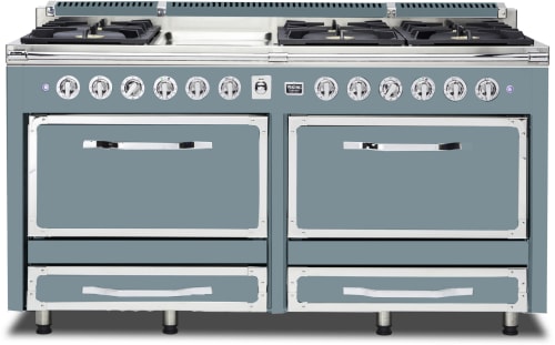 Viking Tuscany Series TVDR6616GNS - 66 Inch Tuscany Dual Fuel Range with Griddle