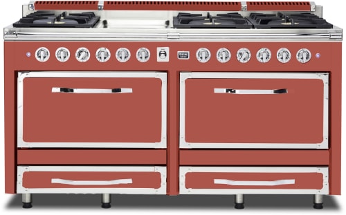 Viking Tuscany Series TVDR6616GSC - 66 Inch Tuscany Dual Fuel Range with Griddle