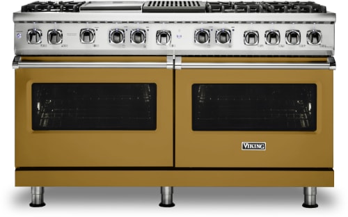 Viking 5 Series VDR5606GQGHLP - 60 Inch Dual Fuel Range with 6 Sealed Burner