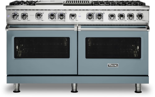 Viking 5 Series VDR5606GQNS - 60 Inch Dual Fuel Range with 6 Sealed Burner