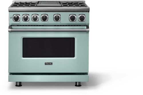 Viking 7 Series VDR73624GSP - 36 Inch Freestanding Dual Fuel Range