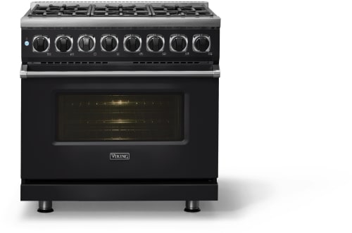 Viking 7 Series VDR73626BONLP - 36 Inch Freestanding Dual Fuel Range