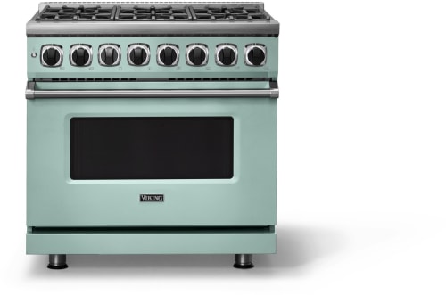 Viking 7 Series VDR73626BSPLP - 36 Inch Freestanding Dual Fuel Range