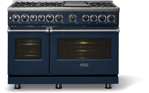 Viking 7 Series VDR74826GSB - 48 Inch Freestanding Dual Fuel Range