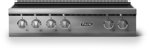 Viking 5 Series VERT53646BSS - 36 Inch Electric Rangetop