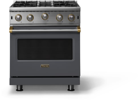 Viking VGIC53024BCSBB - 30 Inch Open Burner Gas Range