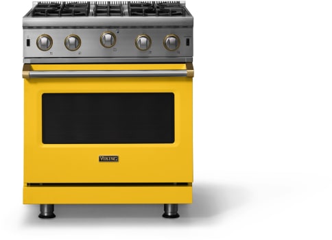 Viking VGIC53024BDABB - 30 Inch Open Burner Gas Range