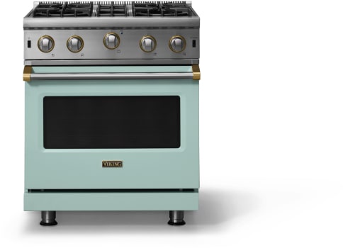 Viking VGIC53024BSPBB - 30 Inch Open Burner Gas Range