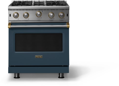 Viking VGIC53024BSQBB - 30 Inch Open Burner Gas Range