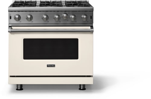 Viking 5 Series VGIC53626BPWLP - 36 Inch Gas Range with 6 Open Burners