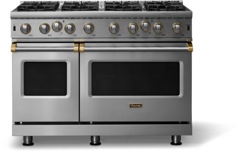 Viking 5 Series VGIC54828BSSBB - 48”W. Gas Range; Eight Burners