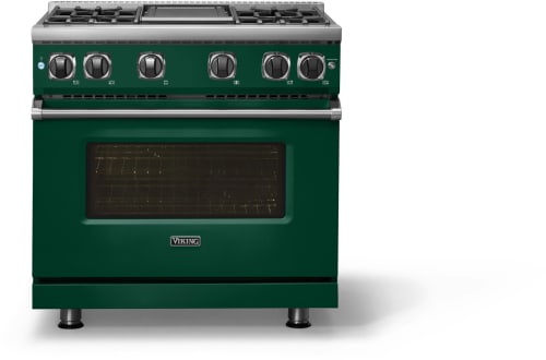 Viking 7 Series VGR73624GIVLP - 36 Inch Sealed Burner Gas Range