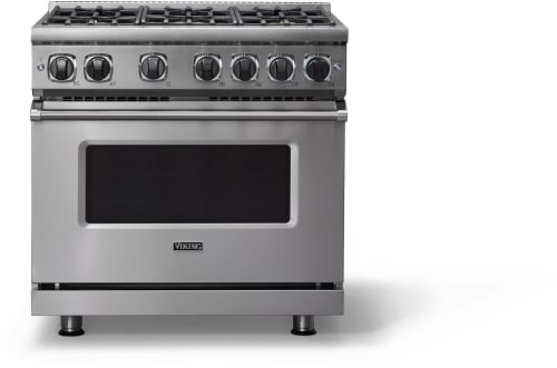 Viking 7 Series VGR73626BSS - 36 Inch Freestanding Gas Range