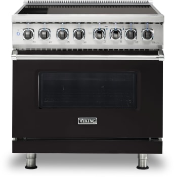 Viking 5 Series VIR53626BONBB - 36 Inch Freestanding Induction Range