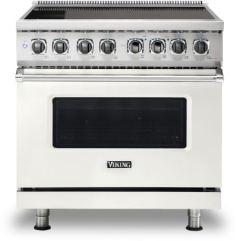 Viking 5 Series VIR53626BPW - 36 Inch Freestanding Induction Range