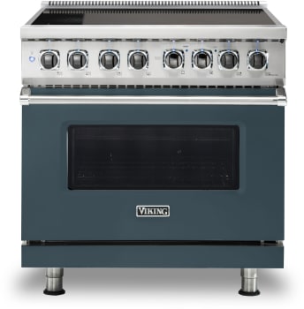 Viking 5 Series VIR53626BSQ - 36 Inch Freestanding Induction Range