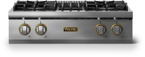 Viking 5 Series VRT53044BSSBBLP - 30 Inch Gas Rangetop