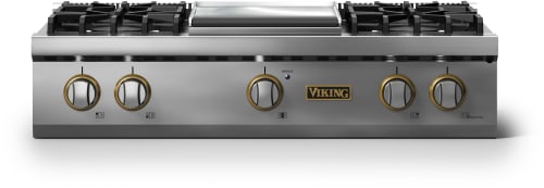 Viking 5 Series VRT53644GSSBBLP - 36 Inch Rangetop