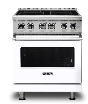 Viking 5 Series VIR5304BWH - White Front View
