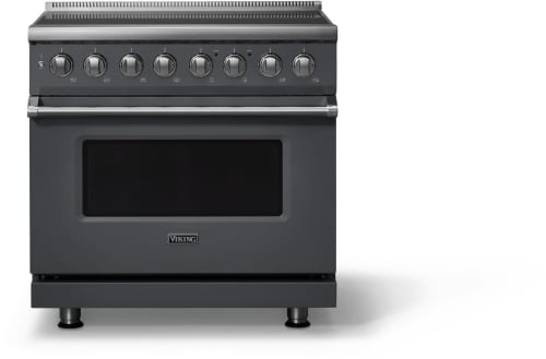 Viking VIR53646BCS 36 Inch Freestanding Induction Range with 6