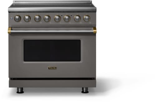 Viking 5 Series VIR53646BDGBB - 36 Inch Induction Range
