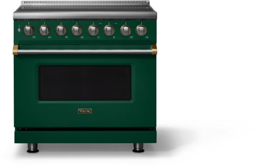 Viking 5 Series VIR53646BIVBB - 36 Inch Induction Range