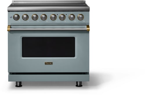 Viking 5 Series VIR53646BNSBB - 36 Inch Induction Range