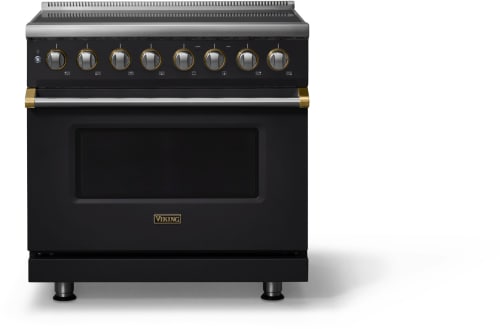 Viking 5 Series VIR53646BONBB - 36 Inch Induction Range