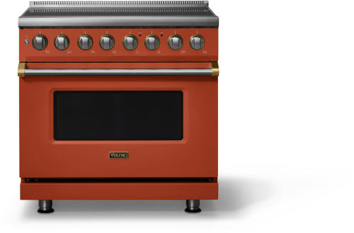 Viking 5 Series VIR53646BSCBB - 36 Inch Induction Range