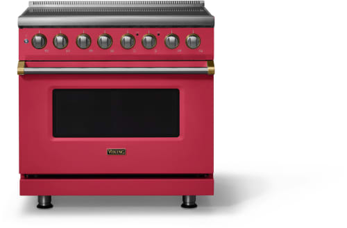 Viking 5 Series VIR53646BVABB - 36 Inch Induction Range