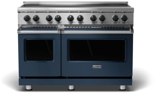 Viking VIR54836BSBBB 48 Inch Freestanding Induction Range with 6