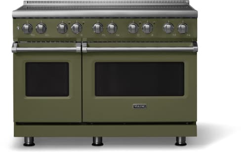 Viking VIR54846BMA 48 Inch Freestanding Induction Range with 6